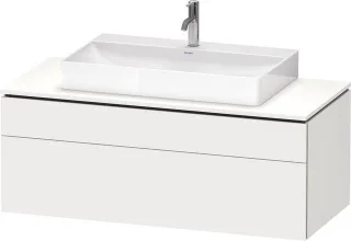 Duravit L-Cube Konsolenwaschtischunterbau wandhängend Weiß Supermatt 1220x550x482 mm - LC48820848400 LC4882084840000