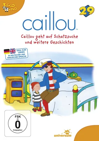 Caillou 29 - Caillou geht auf Schatzsuche und weitere Geschichten [DVD] [2013]