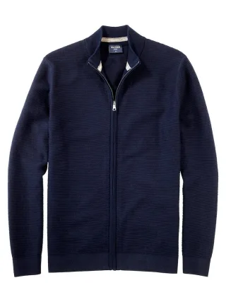 OLYMP - Strickjacke blau - Gr. - XXL