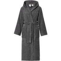 Ladeheid Bademantel Damen Frottee Bademantel aus 100% Bio- Baumwolle LA40-225, Langform, Baumwolle, Kapuze