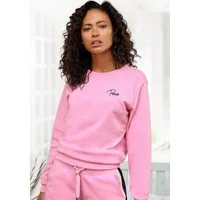 Vivance Sweatshirt (1-tlg) Sweatshirt mit Frontprint, Loungeanzug