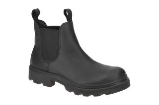 Ecco 21470402001 Black Chelsea Stiefelette Herren - robuste Profil Gummisohle