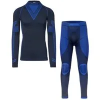Ladeheid Funktionsunterhemd Herren Funktionsunterwäsche SET Shirt Unterhose Thermoaktiv LAGI003 (Set, mit Funktionsunterhose)