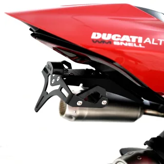 R&amp;G Kennzeichenhalter Heckumbau Ducati Streetfighter 1100 V4 /V4 S Bj.2025-2026 plug&amp;play +LED