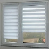 Doppelrollo Sola, Kutti, Lichtschutz, ohne Bohren, freihängend, Klemmfix, DUO-Rollo, Fixmaß, mit Klemmträger, blickdicht, Sichtschutz