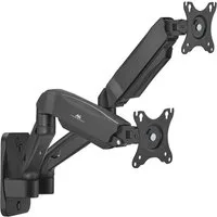 Maclean Monitor-Halterung MC-988, (bis 32,00 Zoll, Wandhalterung für zwei Monitore 17-32 9kg)