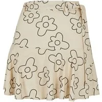 URBAN CLASSICS Jerseyrock Urban Classics Damen Ladies Viscose Mini Skort (1-tlg)