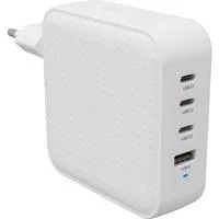 HyperJuice 100W USB-C GaN (3C+1A), Ladegerät weiß
