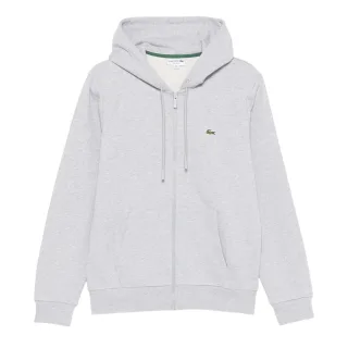 Lacoste - Kapuzenpullover für Herren, leger, Langärmlig (Silbergrau)