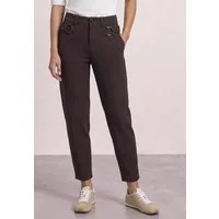 STREET ONE Stoffhose mit Schnallen