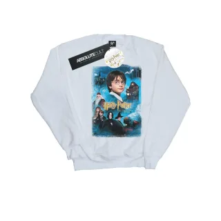 Harry Potter - "Philosopher's Stone" Sweatshirt für Mädchen (Weiß)