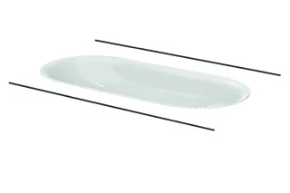 Bette Waschtisch Oval Comodo Unterbau 000 A218-000