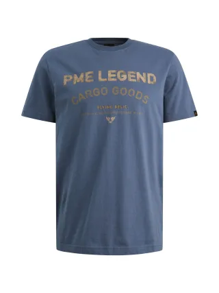 PME Legend - single jersey graphic bijou blue - Gr. - XL