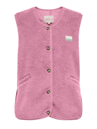 KIDS ONLY - KOGBABY TEDDY VEST CS PNT Cashmere Rose - Gr. - 158
