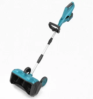 Brushless Electric Snow Plow Sweeper 13 Inch Width 3500W 25000RPM Cordless Power Tool Compatible with 18V Makit Battery