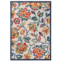 Mazovia Designteppich In- & Outdoor Teppich Wetterfest & UV-beständig Balkon - Bunt, 80 x 150 cm, Höhe 6 mm, Kurzflor, Weich, Pflegeleicht, Flachgewebe