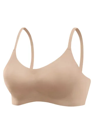 LASCANA - NUANCE Bralette toffee - Gr. - XL