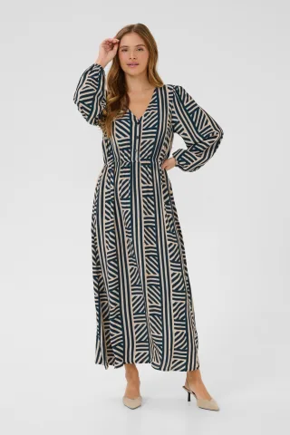 Kleid Regular fit Sand Dollar Graphic Stripe sand