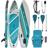 ALPIDEX SUP-Board ALPIDEX Stand Up Paddle Set SUP 320 Komplett Set belastbar bis 200 kg