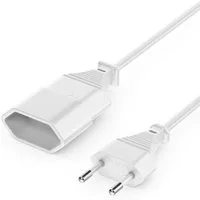 deleyCON deleyCON 10m Stromkabel Verlängerung Eurostecker auf Typ-C Euro Stromkabel