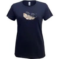 HERMKO Kurzarmshirt 701180055 T-Shirt 100% Bio-Baumwolle mit Druckmotiv hergestellt in EU
