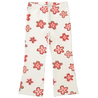STACCATO - Md.-Bell Bottom Leggings beige mel aop - Gr. - 98
