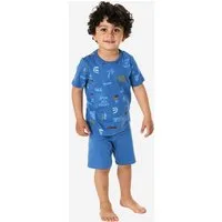 Schiesser Pyjama Nightwear (2 tlg) Schlafanzug, Pyjama Set, Nachtwäsche