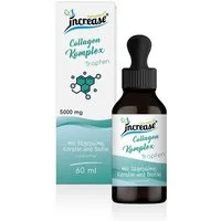 increase NATURALLY Liposomaler Collagen Komplex - (150.000mg pro Packung) 5000mg Collagen Tropfen, 60 ml