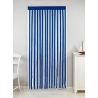 WENKO Türvorhang Türvorhang, blau-weiß, 90 x 200 cm, WENKO - WENKO