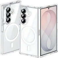 SmartUP Smartphone-Hülle für Samsung Galaxy Z Fold 8 Ultra MagSafe Silikon Case Transparent 8,0, MagSafe-Technologie, präzise Aussparungen