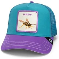 GOORIN Bros. Trucker Cap Goorin Bros. The Buzzin Bug Trucker Cap The Farm Animal Purple/Teal (Basecap, Meshcap, Trucker Kappe)