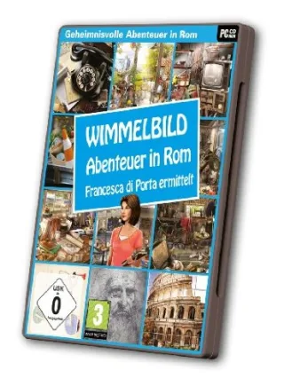 Wimmelbild Abenteuer in Rom: Francesca di Porta ermittelt