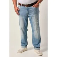 Men Plus 5-Pocket-Jeans Jeans Bauchfit Straight Fit 5-Pocket