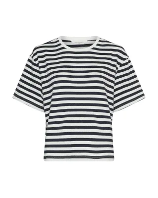 msch copenhagen - MSCHKemba Bahara SS Pullover STP v ice sky cap - Gr. - L/XL