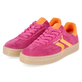 Tamaris Low Sneaker - Gr. 37 - Pink - Rauleder
