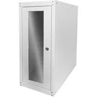 SOHO PC-Schrank, IT-Schrank hellgrau