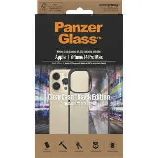 Panzer Glass Cl. iPhone 14 Pro Max BK Apple iPhone 14 Pro Max Schwarz