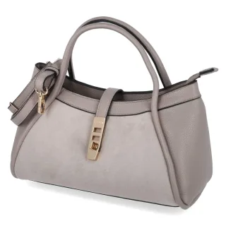 L.Credi Handtasche SANDI - Gr.  - Grau - Textil & Synthetik