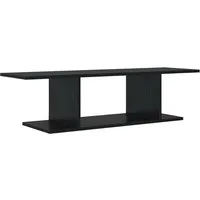 vidaXL TV-Schrank TV-Schrankset 103 x 30 x 26,5 cm Schwarz Holzwerkstoff (1-St)
