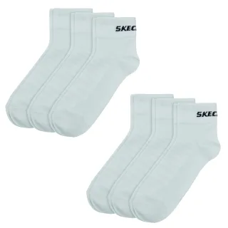 6 Paar Skechers Unisex Quarter Socken SK42017