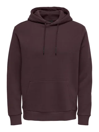 ONLY&SONS - ONSCERES HOODIE SWEAT NOOS Huckleberry - Gr. - XL