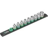 Nuss-Magnetleiste B Imperial 1 Steckschlüsseleinsatz-Satz 3/8", zöllig schwarz/grün, 9-teilig