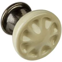 SO-TECH® Möbelknopf Porzellanknopf META Ø 33 mm, incl. Schraube