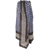 Guru-Shop Sarong Leichter Pareo Schal, Sarong, handbedrucktes..