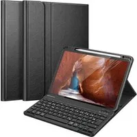 Fintie Tablet-Hülle für iPad Air 11'' M4/M3/M2(2026/2025/2024), iPad Air 5/4 Gen 2022/2020 10,9 Zoll, mit magnetisch abnehmbarer Tastatur, TPU Rückschale mit Stifthalter