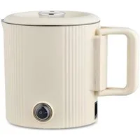 Feel Maestro Reise-Wasserkocher MR-009 Wasserkocher / Reisekocher, 2-in-1 0,8L, 0,8 l, 600 W, klappbarer Griff, Spannungsumschalter 110 V/230 V