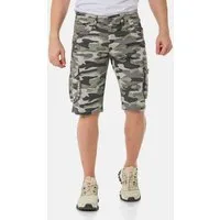 Cipo & Baxx Cargohose Shorts im Camouflage-Design