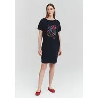 TATUUM Jerseykleid Besticktes Strickkleid - Klara