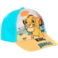 Disney The Lion King Baseball Cap Simba - King of the Jungle Jungen Sommerkappe Größe 52-54 cm