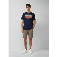 s.Oliver Shorts Bermuda PHOENIX Phoenix: Strukturierte Chino-Shorts mit Elastikbund